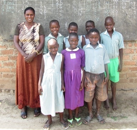 School children Mweya